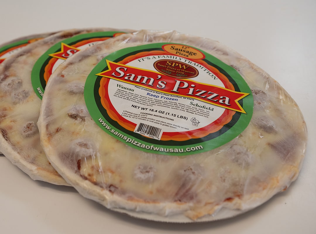 Frozen Pizza Sam's Pizza