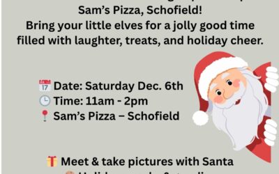Santa’s Stopping at Sam’s Pizza!