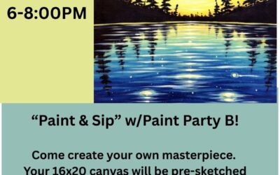 Paint & Sip with Paint Party B!